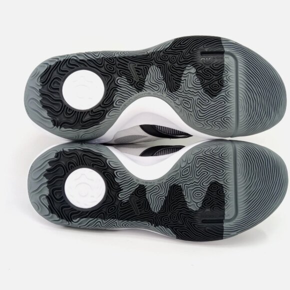 Nike KD Trey 5 X Black Grey White Men's Basketball Shoes - Picture 2 of 10